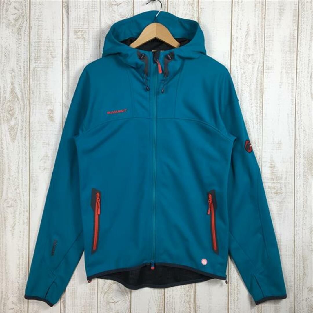 Mammut(マムート)のMENs M  マムート アルティメット フーディ Ultimate Hoody ゴアウィンドストッパー ソフトシェル ジャケット アルティメイト MAMMUT 1010-05171 ブルー系 メンズのメンズ その他(その他)の商品写真