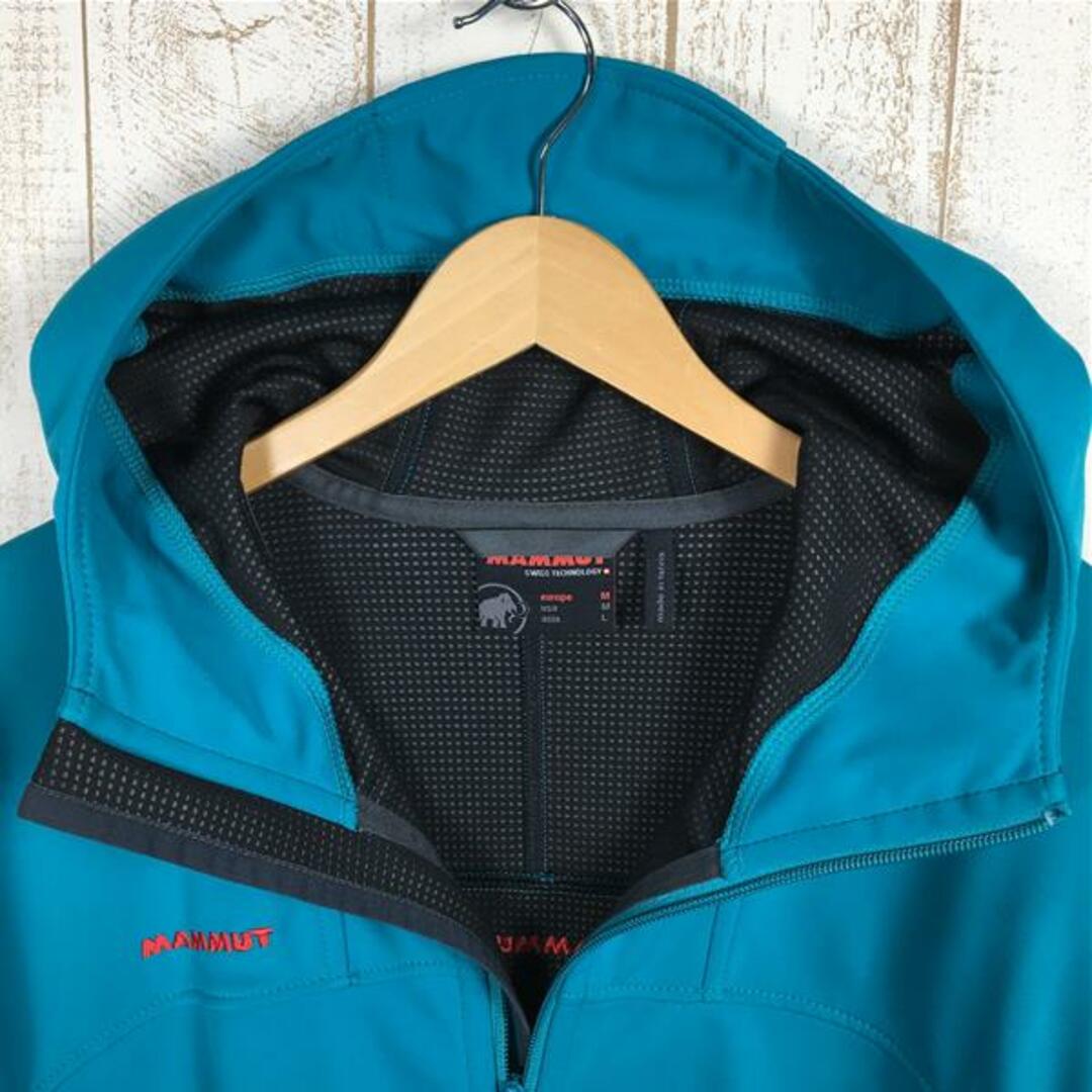 Mammut(マムート)のMENs M  マムート アルティメット フーディ Ultimate Hoody ゴアウィンドストッパー ソフトシェル ジャケット アルティメイト MAMMUT 1010-05171 ブルー系 メンズのメンズ その他(その他)の商品写真