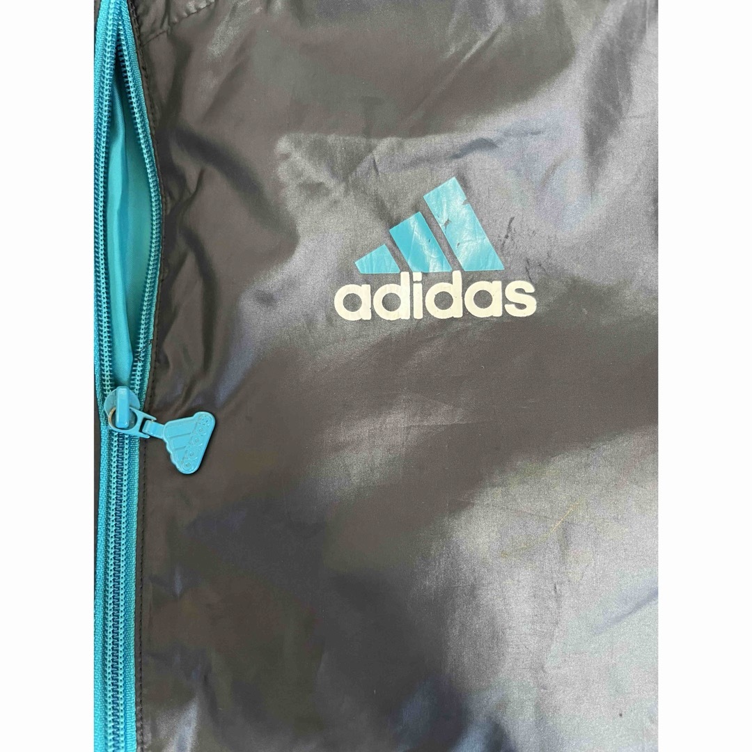 adidas(アディダス)のadidas ウインドブレーカー アウター 150サイズ キッズ/ベビー/マタニティのキッズ服男の子用(90cm~)(ジャケット/上着)の商品写真