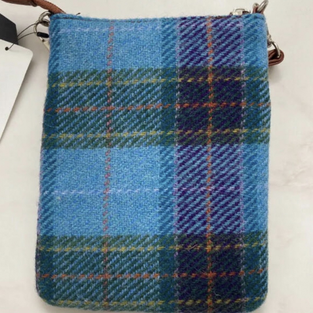 Harris Tweed(ハリスツイード)の【未使用】HarrisTweed  バッグ　ポーチ　ショルダーバッグ レディースのバッグ(ショルダーバッグ)の商品写真