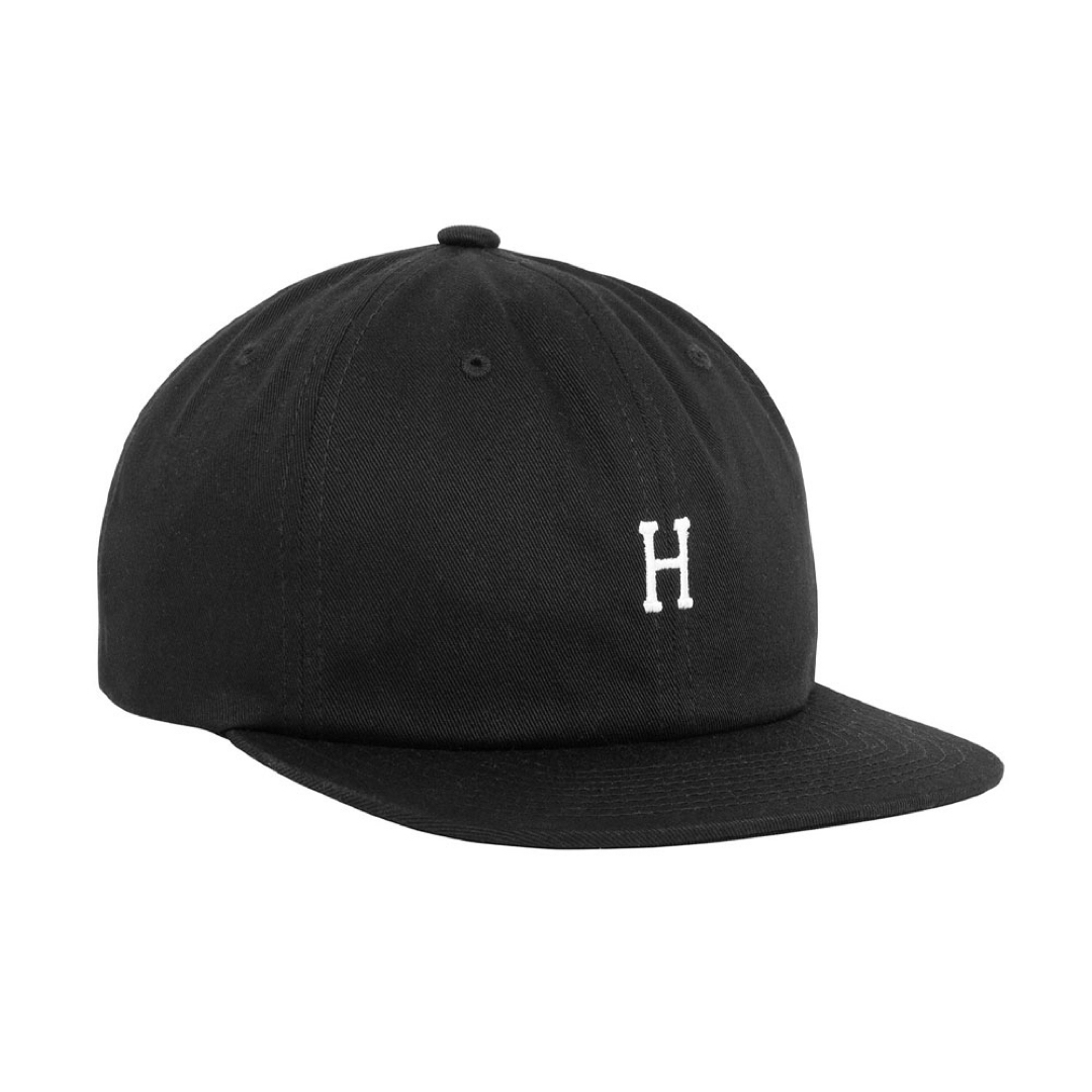 HUF(ハフ)のHUF CLASSIC H 6 PANEL HAT BLACK ハフ キャップ メンズの帽子(キャップ)の商品写真