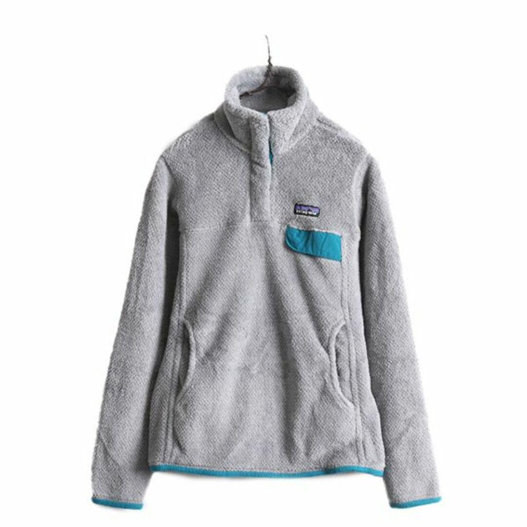 patagonia(パタゴニア)の17年製 パタゴニア リツール スナップT プルオーバー ジャケット レディース S / 古着 Patagonia フリース アウトドア ブルゾン ハイネック レディースのジャケット/アウター(ブルゾン)の商品写真