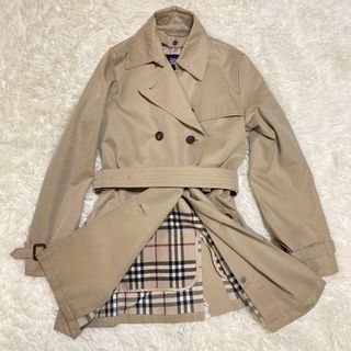 BURBERRY - バーバリーロンドン トレンチコート ノバチェック 黒