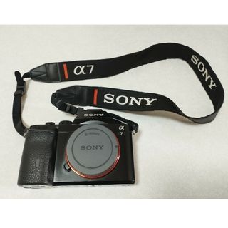 ソニー(SONY)の中古 SONY α７ ILCE-7 一眼レフ ケース・レリーズ・充電器つき(ミラーレス一眼)