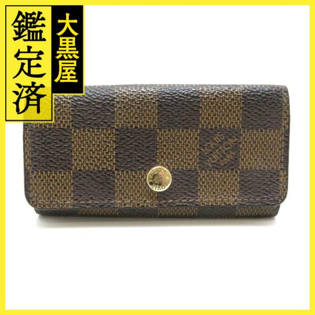 美品☆ルイヴィトン ダミエ ミュルティクレ4 キーケース - 小物 美品☆ルイヴィトン ダミエ ミュルティクレ4 キーケース - 小物