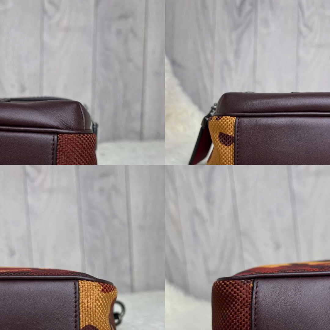 人気♡極美品♡説明書付♡COACH コーチ カモフラ コンビ クラッチバッグ 人気♡極美品♡説明書付♡COACH コーチ カモフラ コンビ クラッチバッグ