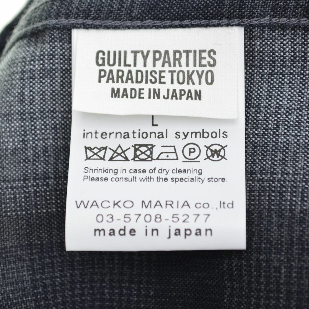 WACKO MARIA(ワコマリア)の【WACKOMARIA】OMBRE CHECK SHIRT L/S メンズのトップス(シャツ)の商品写真