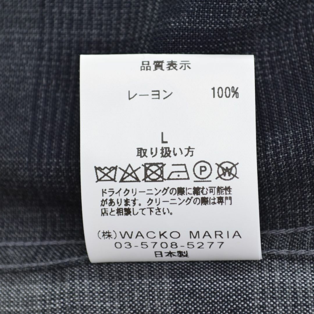 WACKO MARIA(ワコマリア)の【WACKOMARIA】OMBRE CHECK SHIRT L/S メンズのトップス(シャツ)の商品写真