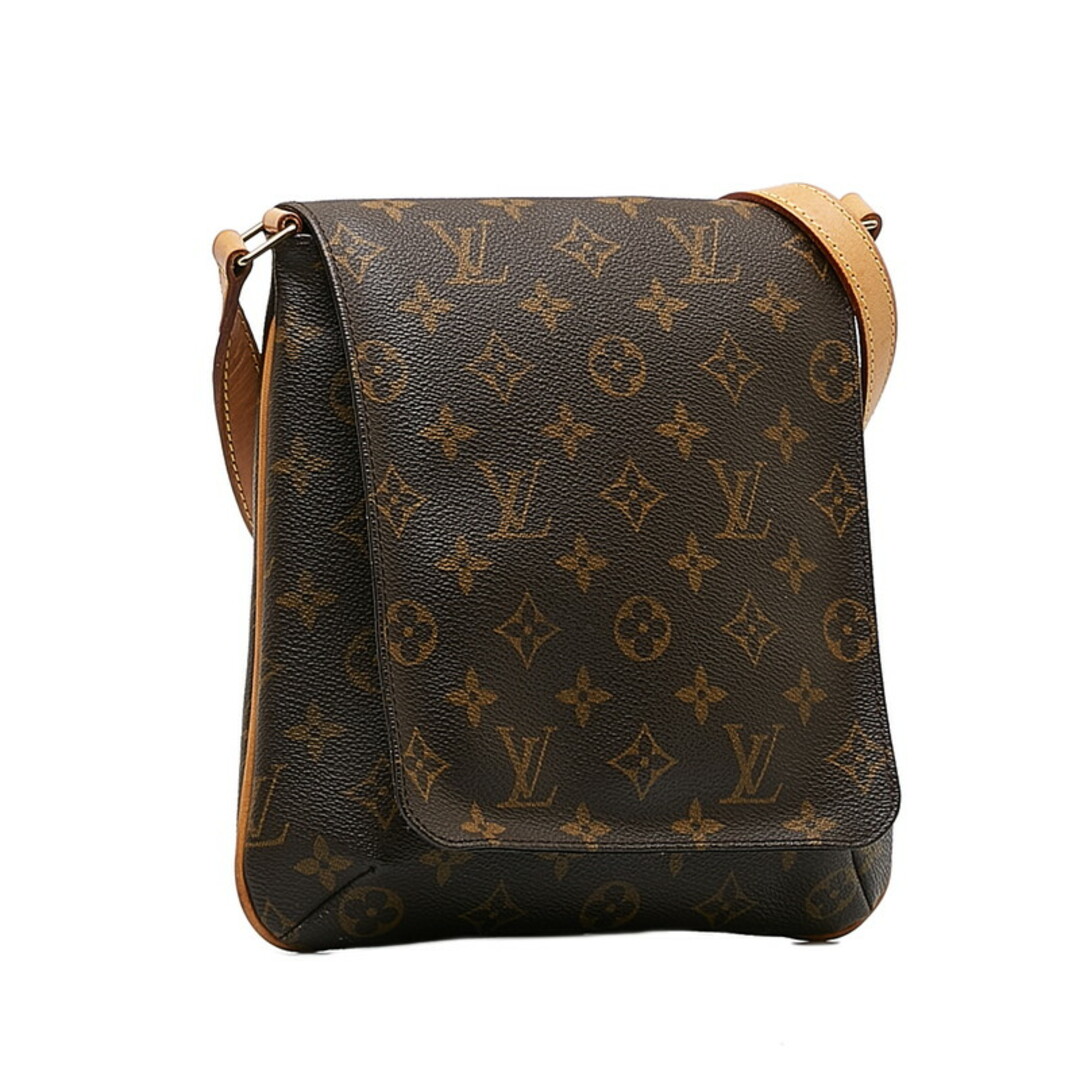 ルイ ヴィトン モノグラム ミュゼットサルサ ショート ショルダーバッグ M51258 PVC レディース LOUIS VUITTON 【214-24251】マグネット式内側