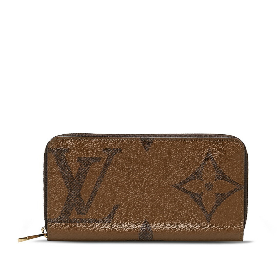 LOUIS VUITTON(ルイヴィトン)のルイ ヴィトン ジャイアント モノグラム リバース ジッピーウォレット 長財布 M69353 PVC レディース LOUIS VUITTON 【228-35850】 レディースのファッション小物(財布)の商品写真