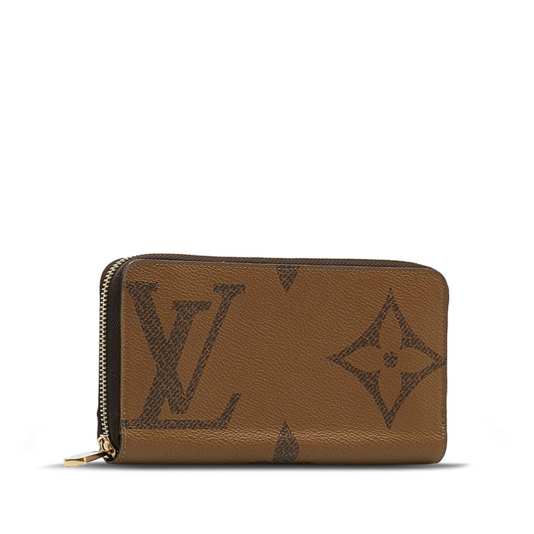 LOUIS VUITTON(ルイヴィトン)のルイ ヴィトン ジャイアント モノグラム リバース ジッピーウォレット 長財布 M69353 PVC レディース LOUIS VUITTON 【228-35850】 レディースのファッション小物(財布)の商品写真