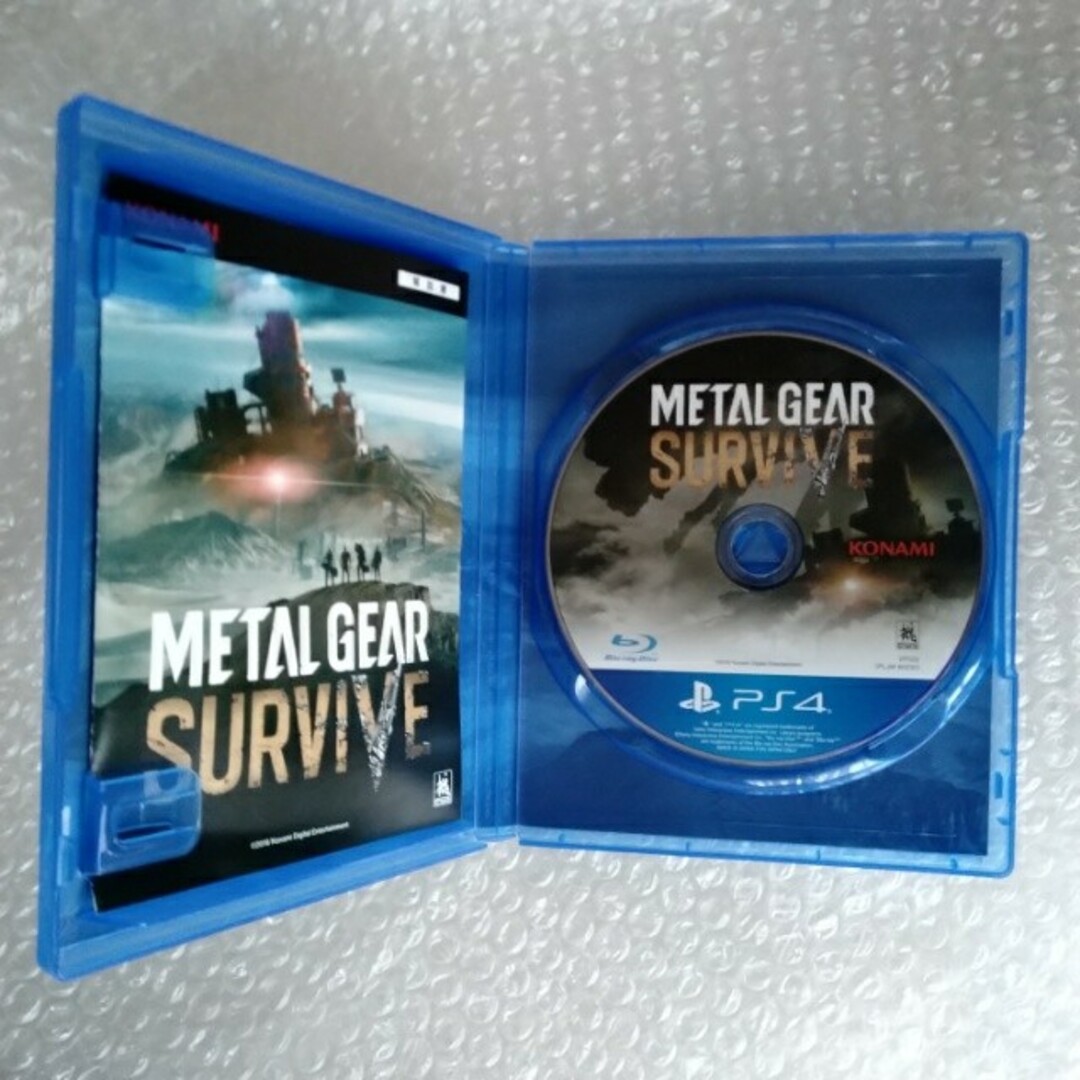 PS4「メタルギア サヴァイブ METAL GEAR SURVIVE」 エンタメ/ホビーのゲームソフト/ゲーム機本体(家庭用ゲームソフト)の商品写真