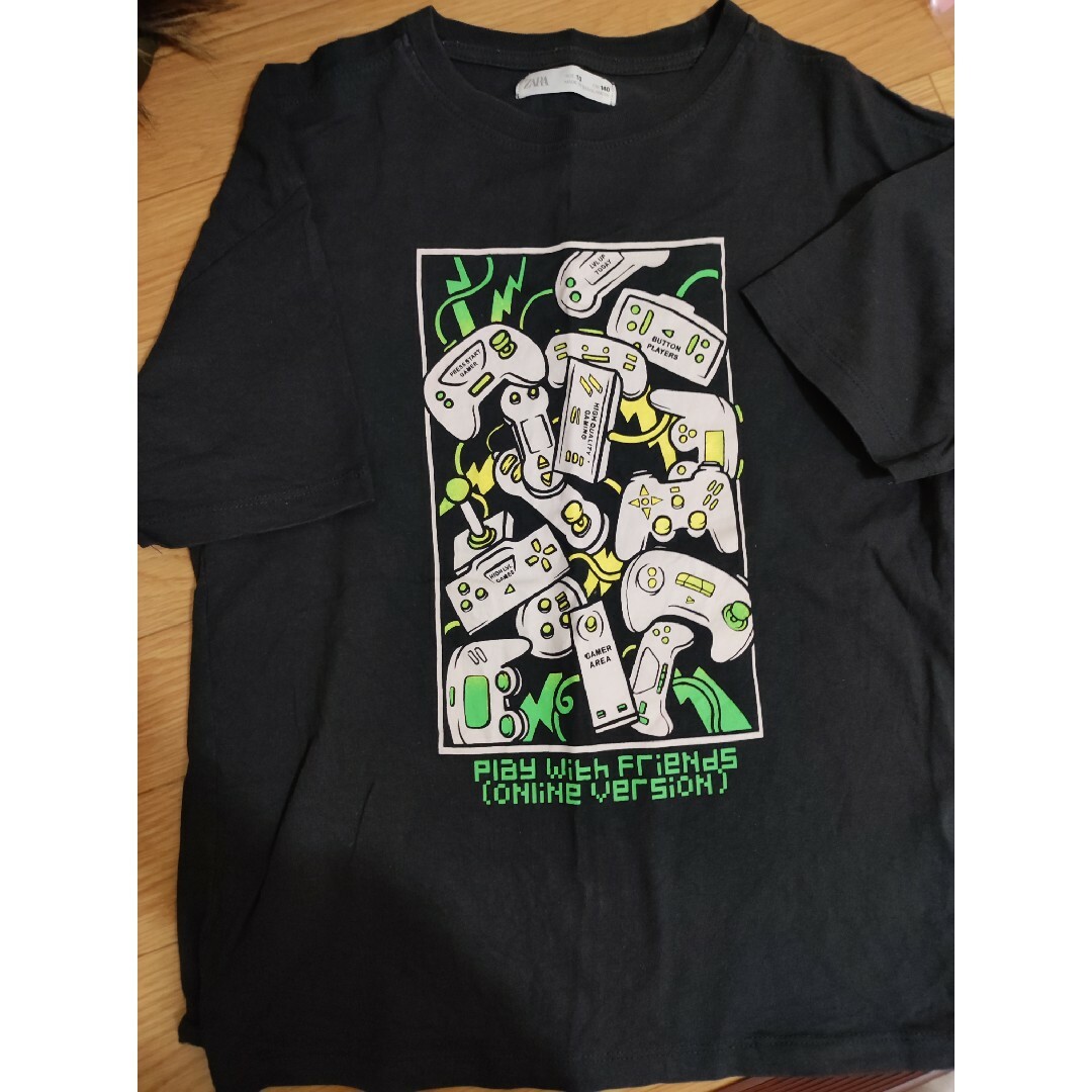 ZARA(ザラ)のTシャツ キッズ/ベビー/マタニティのキッズ服男の子用(90cm~)(Tシャツ/カットソー)の商品写真