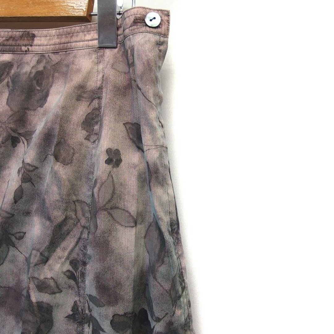 ウナパルテ UNA PARTE フレア スカート ロング マキシ丈 Aライン レディースのスカート(ロングスカート)の商品写真