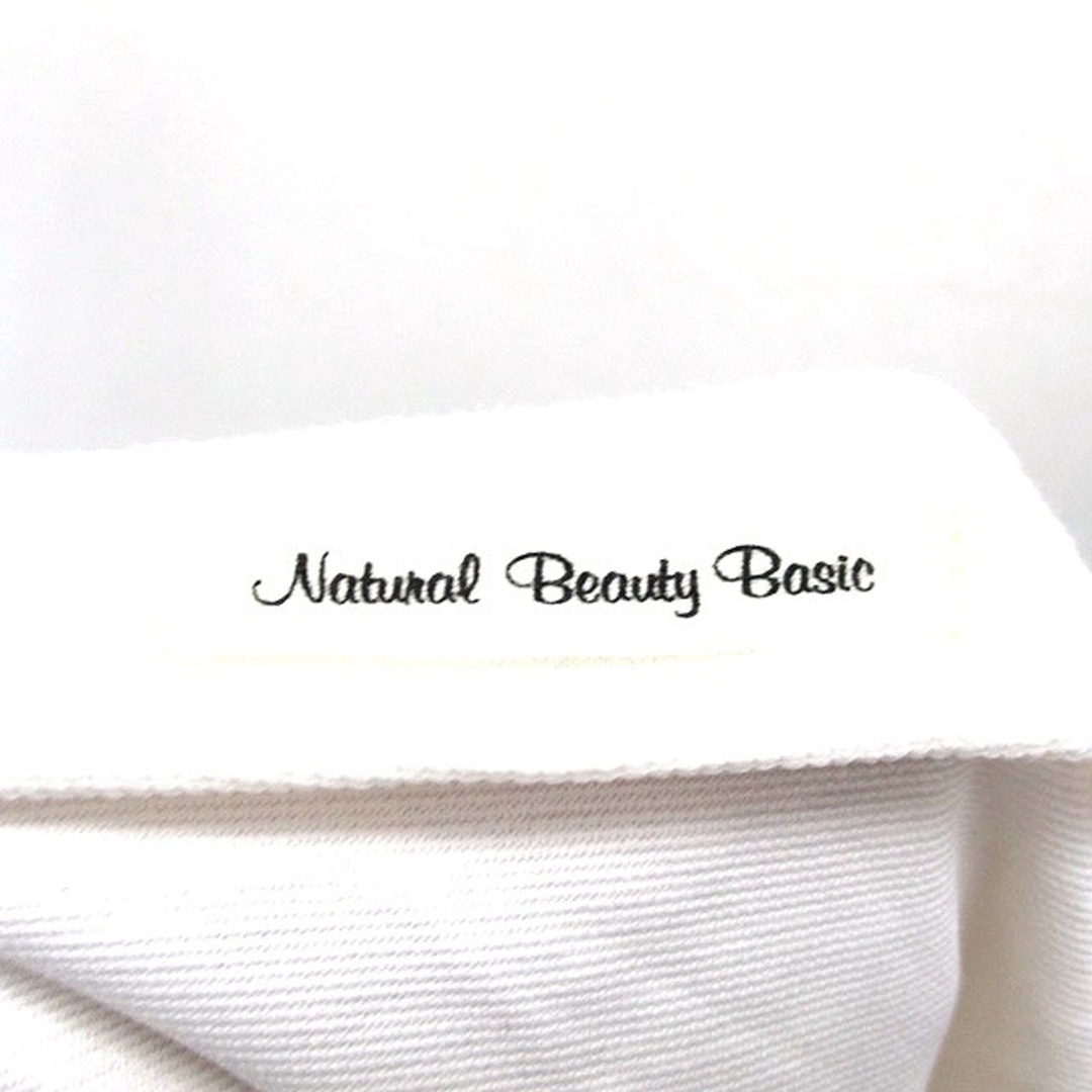 NATURAL BEAUTY BASIC(ナチュラルビューティーベーシック)のナチュラルビューティーベーシック カットソー Tシャツ 半袖 コットン混 レディースのトップス(カットソー(半袖/袖なし))の商品写真