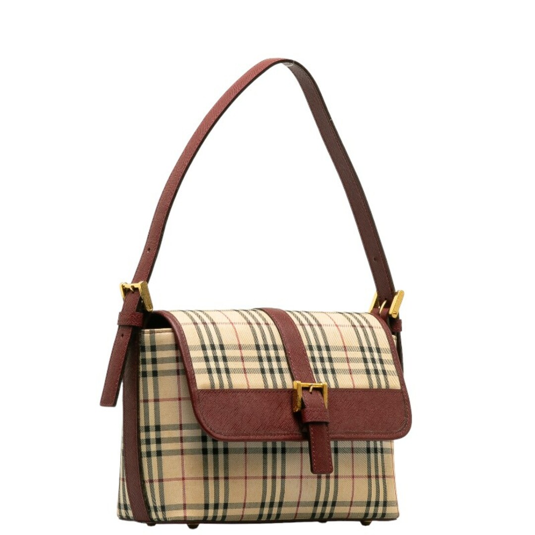 BURBERRY - バーバリー ノバチェック ワンショルダーバッグ キャンバス BURBERRY - バーバリー ノバチェック ワンショルダーバッグ キャンバス