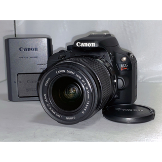 キヤノン(Canon)の【良品】Canon EOS kiss X7 18-55mm レンズキット(デジタル一眼)
