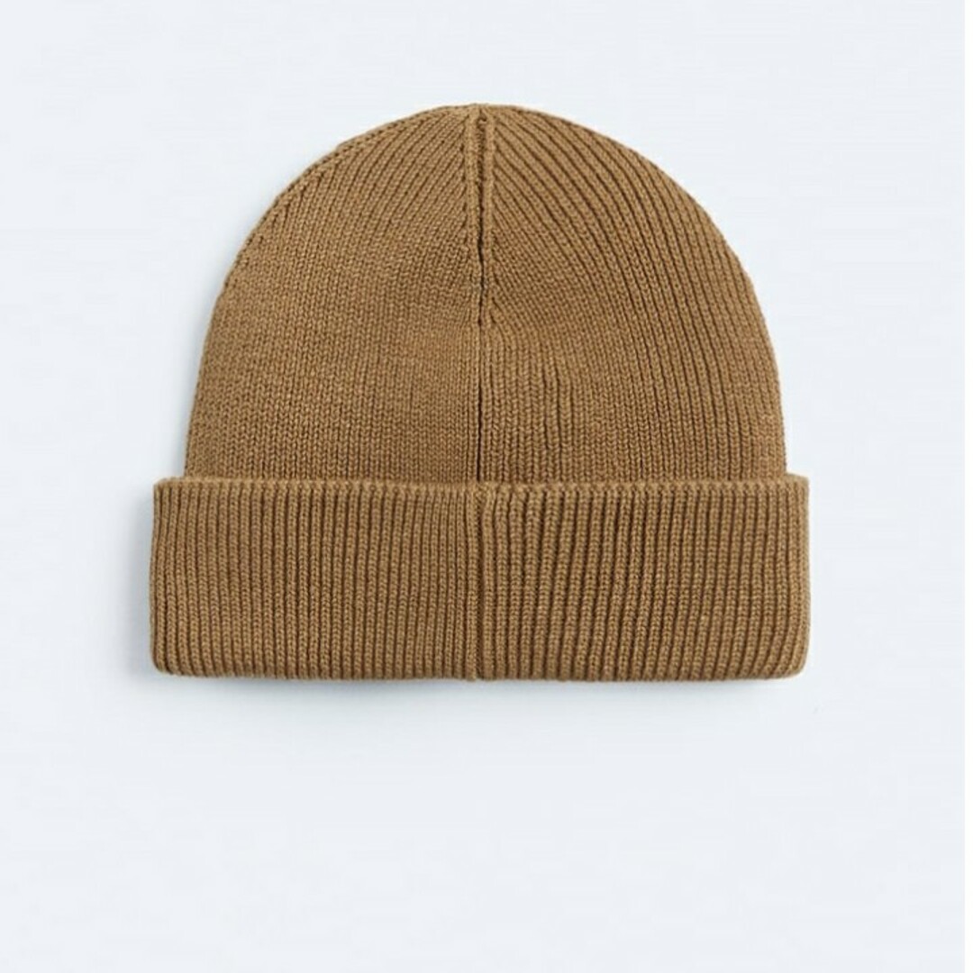 ZARAニット帽 メンズの帽子(ニット帽/ビーニー)の商品写真