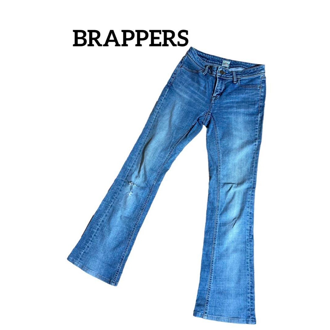 BRAPPERS(ブラッパーズ)の【美品】BRAPPERS ブラッパーズ デニム かっこいい レディースのパンツ(デニム/ジーンズ)の商品写真