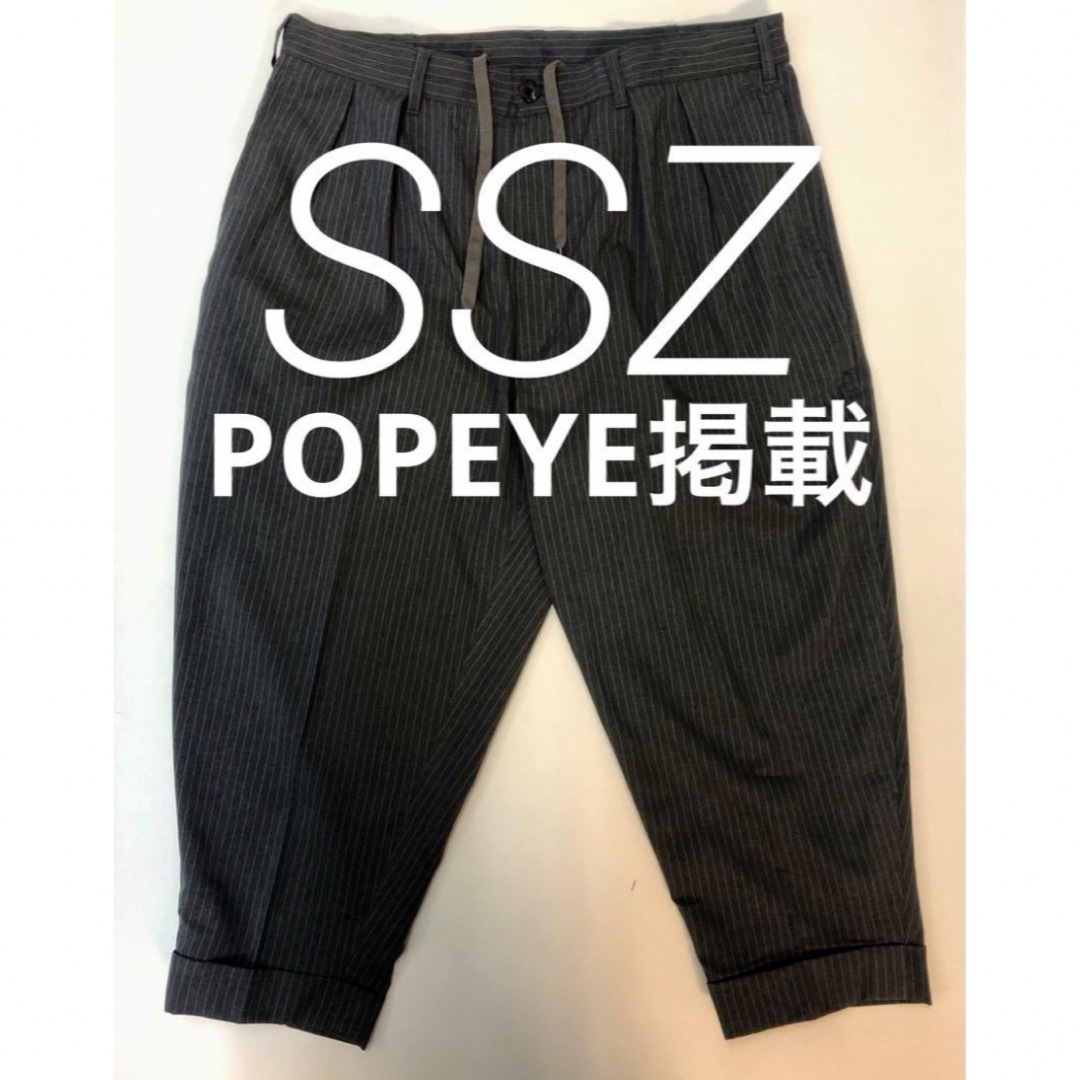 BEAMS SSZ AH 2P SLACKS グレー Lサイズ