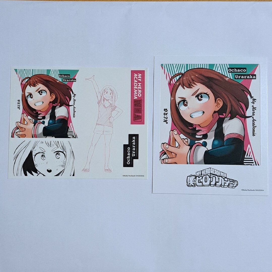 ヒロアカ　麗日お茶子　ステッカー エンタメ/ホビーのアニメグッズ(その他)の商品写真