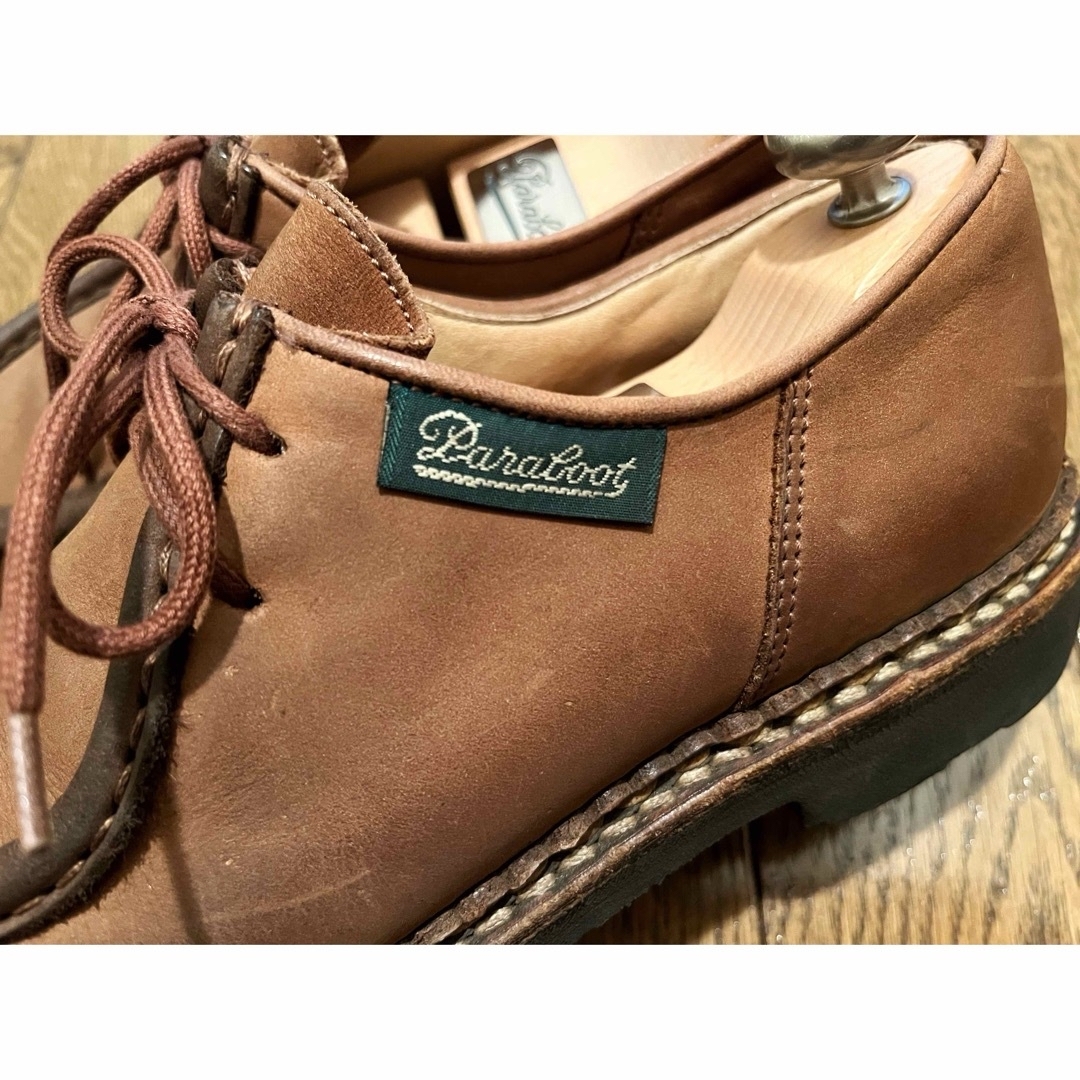 Paraboot(パラブーツ)の90年製☆Paraboot MICHAEL サイズ3 ヌバック ミカエル レディースの靴/シューズ(ローファー/革靴)の商品写真