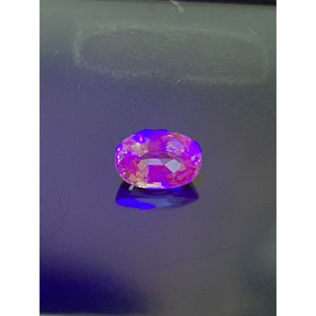 非加熱サファイア 0.739ct ルース ハンドメイドの素材/材料(各種パーツ)の商品写真