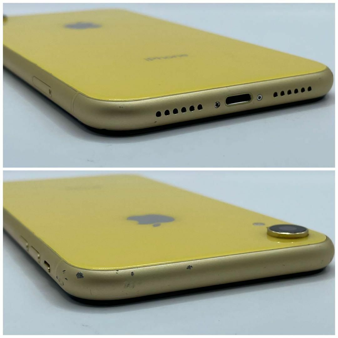 ◆iPhone XR Yellow 128 GB SIMフリー 本体 完動品 スマホ/家電/カメラのスマートフォン/携帯電話(スマートフォン本体)の商品写真