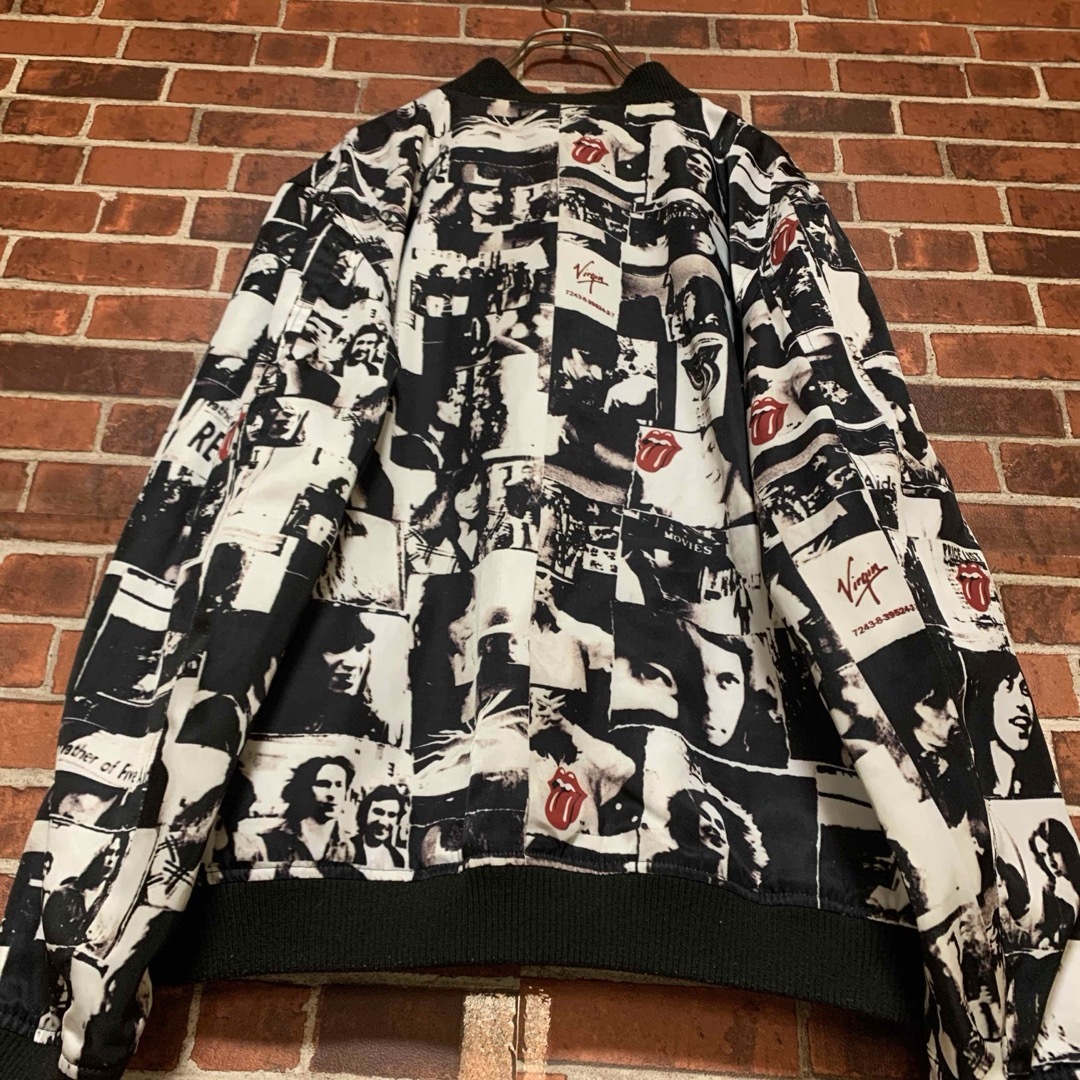 JACKROSE(ジャックローズ)のJACKROSE × The Rolling Stonesリバーシブルスカジャン メンズのジャケット/アウター(スカジャン)の商品写真