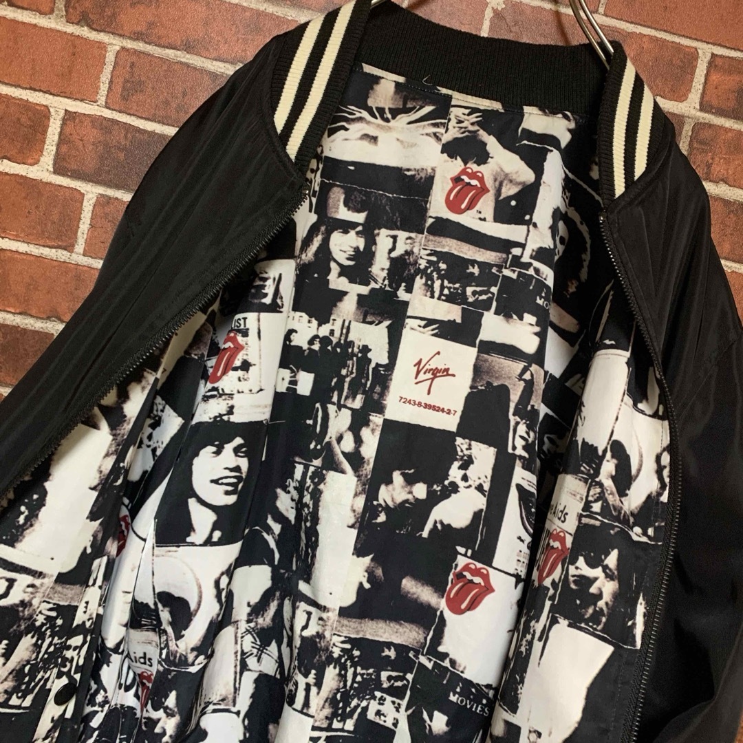JACKROSE(ジャックローズ)のJACKROSE × The Rolling Stonesリバーシブルスカジャン メンズのジャケット/アウター(スカジャン)の商品写真