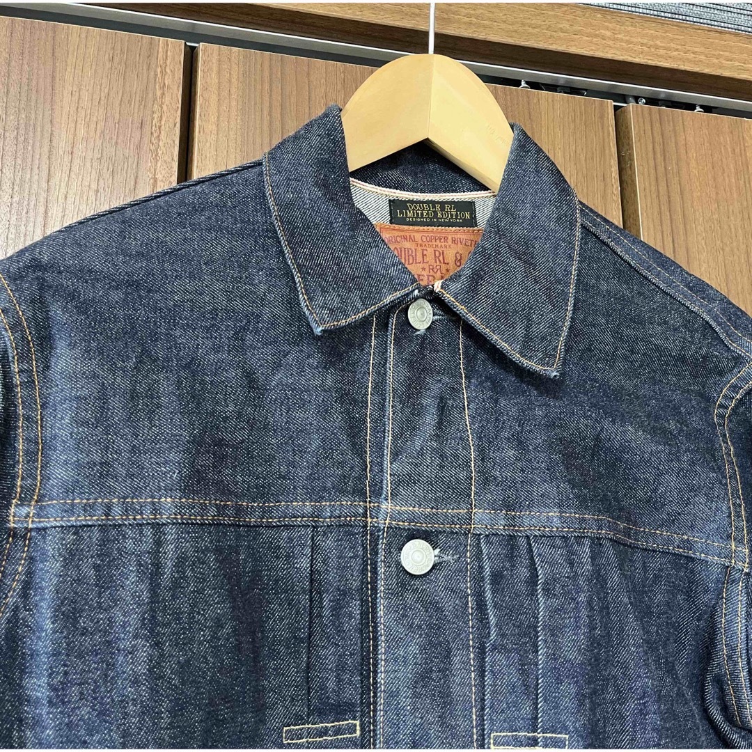 RRL(ダブルアールエル)の正規品 RRL Limited Edition デニム ジャケット USA製 メンズのジャケット/アウター(Gジャン/デニムジャケット)の商品写真