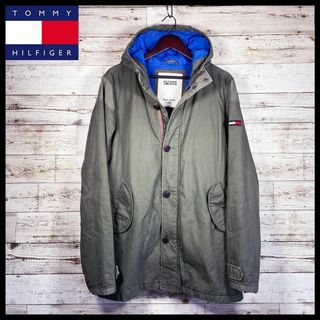 TOMMY HILFIGER - TOMMY HILFIGER フィルフィガーデニム ミリタリー モッズコート L