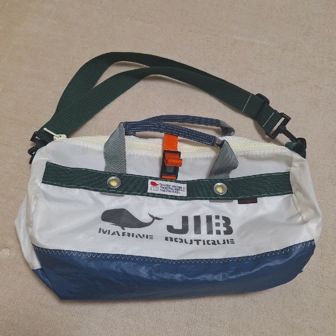 JIB(ジブ)の美品☆ジブボーダーダッフルバッグ☆JIBボストンバッグ☆セーリングバッグ レディースのバッグ(ボストンバッグ)の商品写真