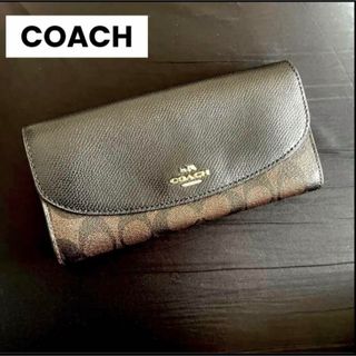 コーチ(COACH)の【匿名配送】COACH長財布　コーチ　ウォレット(財布)