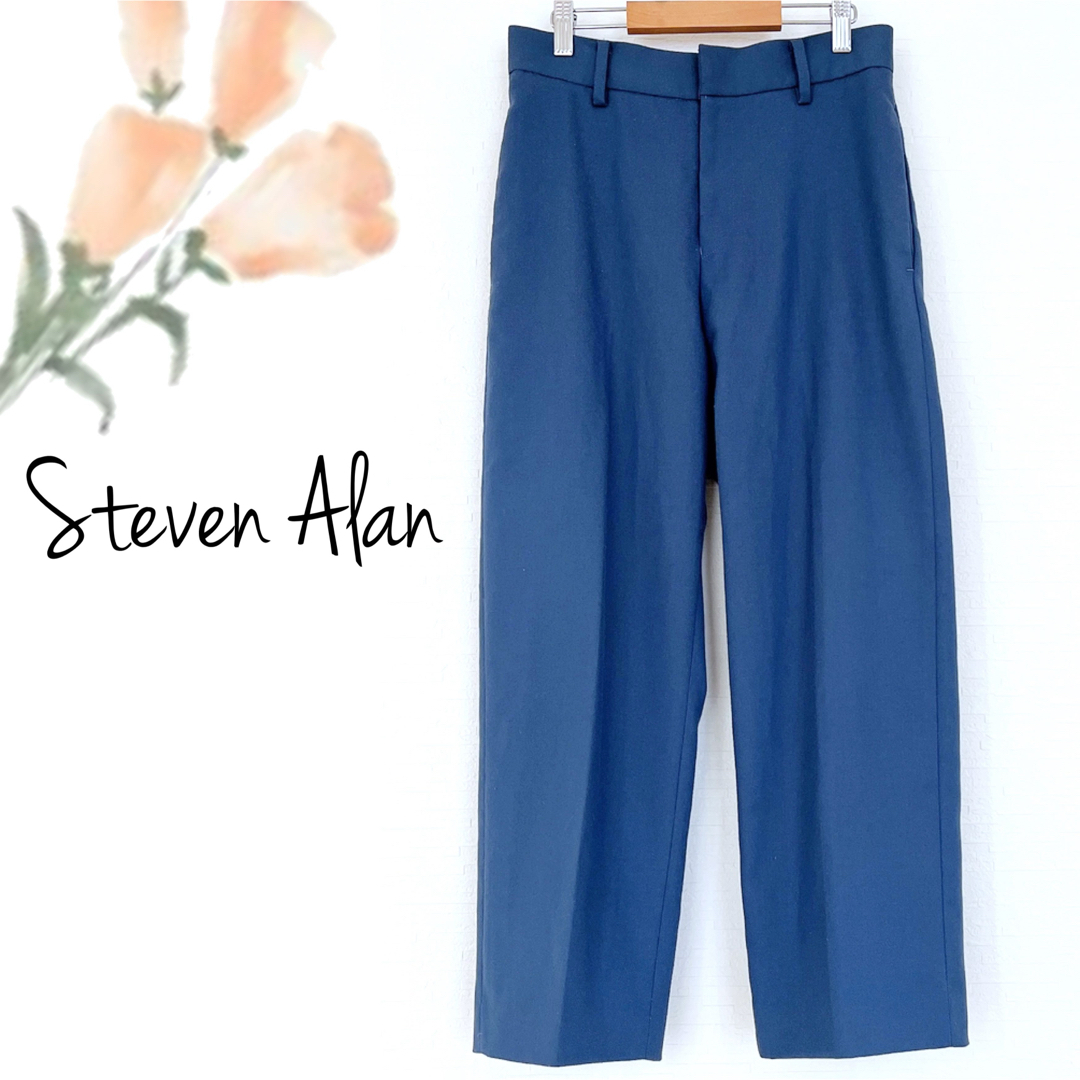 steven alan(スティーブンアラン)のSteven Alan ツイルクロップド テーパードパンツ スティーブンアラン レディースのパンツ(カジュアルパンツ)の商品写真