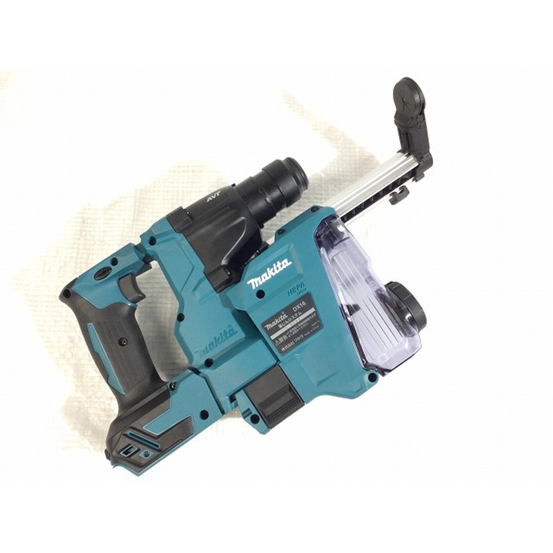 Makita(マキタ)の☆未使用品☆ makita マキタ 18V 18mm 充電式ハンマドリル HR183DZKV 青/ブルー 本体+ケース SDSプラス 集じんシステム付 85202 自動車/バイクのバイク(工具)の商品写真