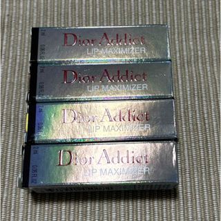 ディオール(Dior)のDior アディクト リップ マキシマイザー 001 ピンク　2ml x 4(リップグロス)