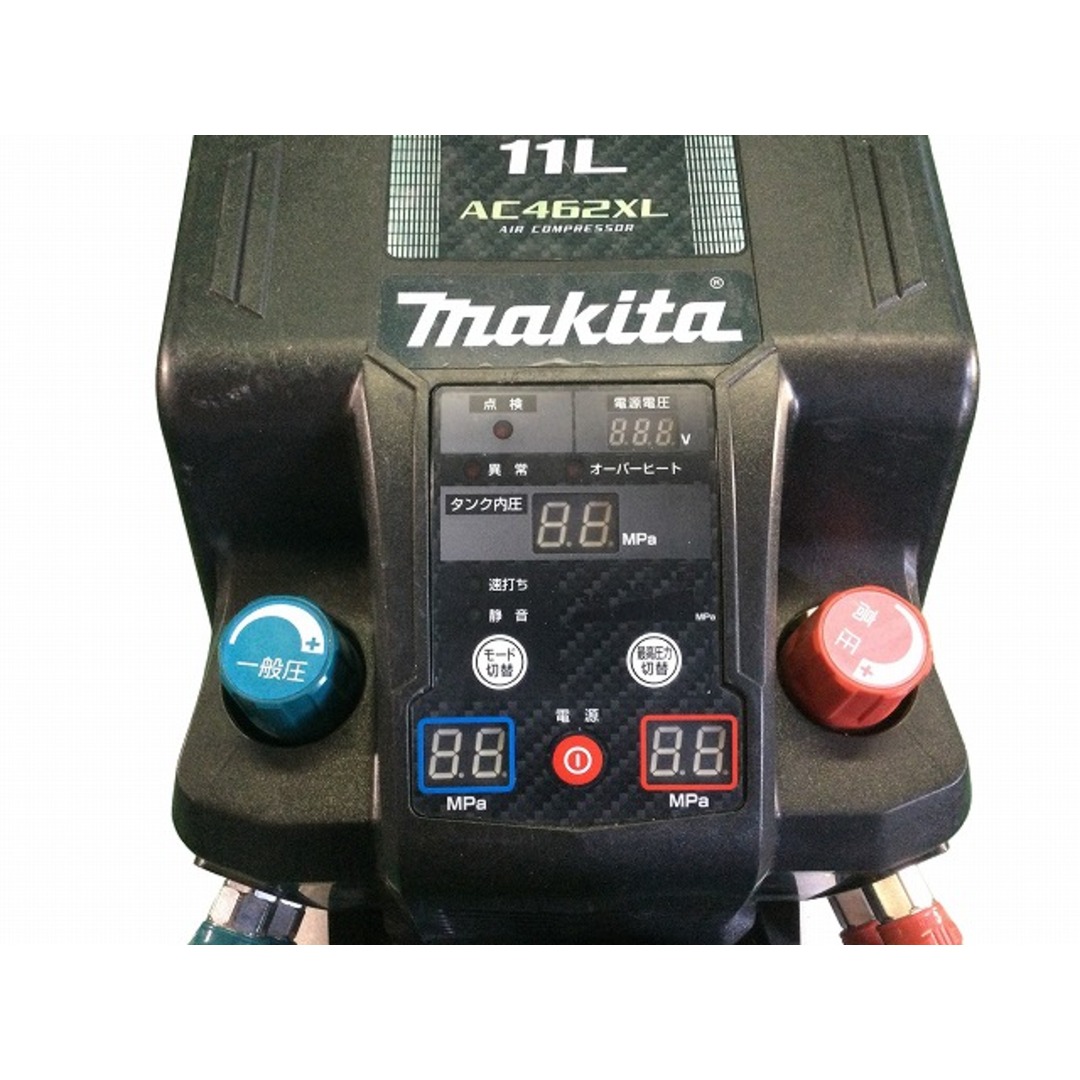 Makita(マキタ)の☆比較的綺麗☆makita マキタ 常圧/高圧 エアコンプレッサー AC462XL 黒/ブラック エアーコンプレッサー エア工具 84872 自動車/バイクのバイク(工具)の商品写真