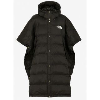 ザノースフェイス(THE NORTH FACE)の新品定価46200円ノースフェイスパデットポンチョコートPaddedPoncho(ダウンジャケット)