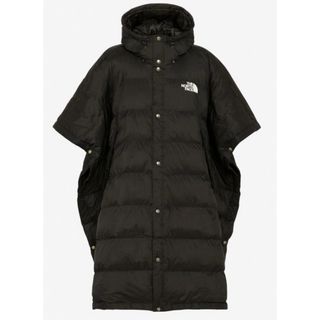 ザノースフェイス(THE NORTH FACE)の新品定価46200円ノースフェイスパデットポンチョコートPaddedPoncho(登山用品)