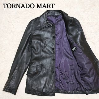 トルネードマート(TORNADO MART)のTORNADOMART　トルネードマート　レザージャケット　革ジャン　羊革　M(レザージャケット)