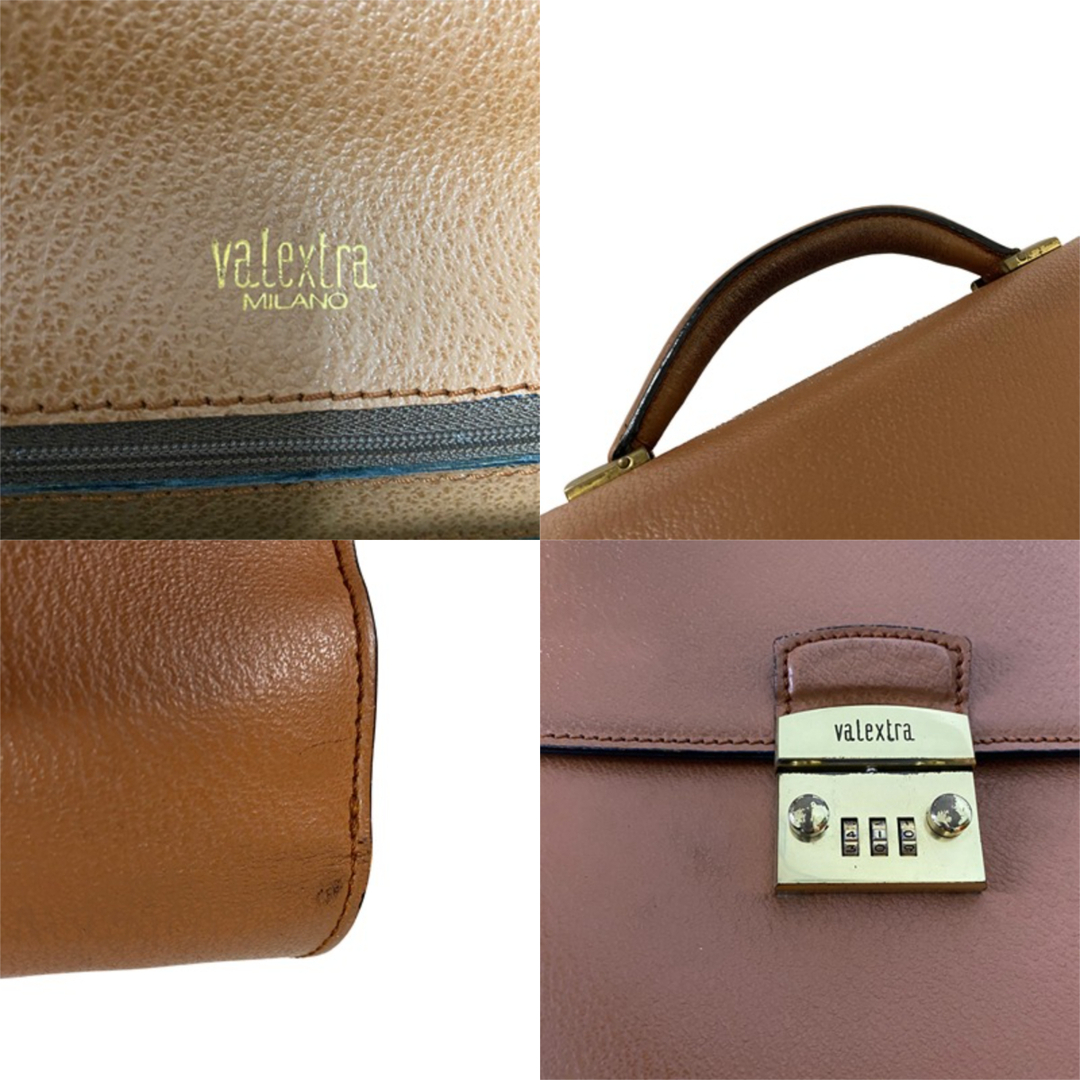 Valextra(ヴァレクストラ)のヴァレクストラ　ダイヤルロック付き　レザー　ブリーフケース　ビジネス メンズのバッグ(ビジネスバッグ)の商品写真