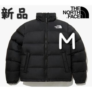 ザノースフェイス(THE NORTH FACE)のノースフェイス ダウンジャケット 軽量 新品 シンプル 海外限定 新作 黒 Ｍ(ダウンジャケット)