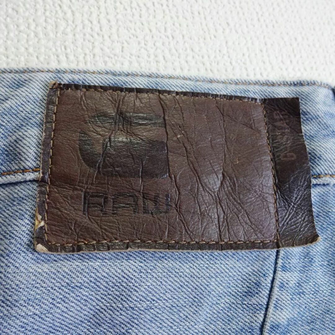 G-STAR RAW(ジースター)のG-STAR RAW　TYPE-C ZIP 3D テーパード　W83cm　明青 メンズのパンツ(デニム/ジーンズ)の商品写真