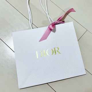 ディオール(Dior)の【miu様専用】Dior ショッパー　限定ピンクリボン付き(ショップ袋)