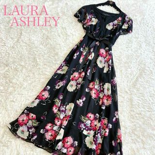 LAURA ASHLEY - ローラアシュレイ サンドレス ワンピース 花柄 ...