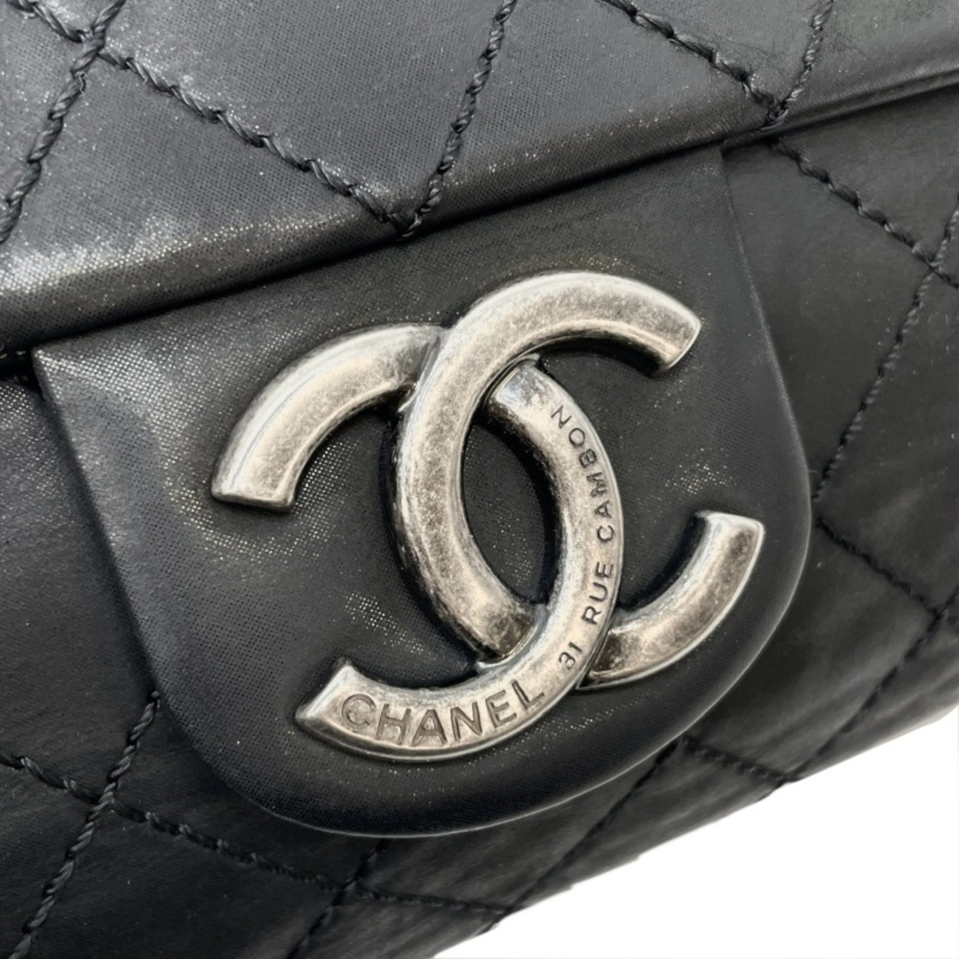 CHANEL(シャネル)のシャネル マトラッセ レザー バッグ ショルダーバッグ ブラック レディースのバッグ(ショルダーバッグ)の商品写真