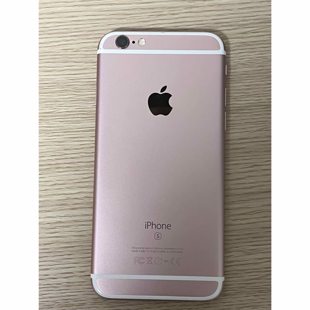 iPhone(アイフォーン)のIPhone6s 64GB ローズゴールド 美品　すぐ発送 スマホ/家電/カメラのスマートフォン/携帯電話(スマートフォン本体)の商品写真