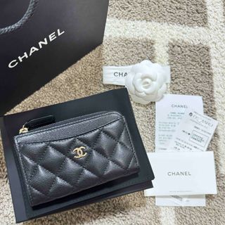 シャネル(CHANEL)のCHANEL ✨シャネル カードケース⭐︎ミニ財布 24S(コインケース)