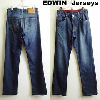 エドウィン(EDWIN)のエドウィン　ジャージーズ　ER003　W76cm　ストレート　ストレッチ　藍青(デニム/ジーンズ)